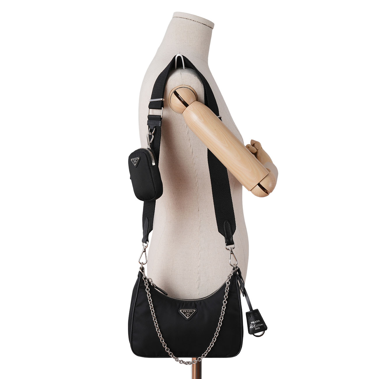 PRADA(USED)프라다 리나일론 호보백
