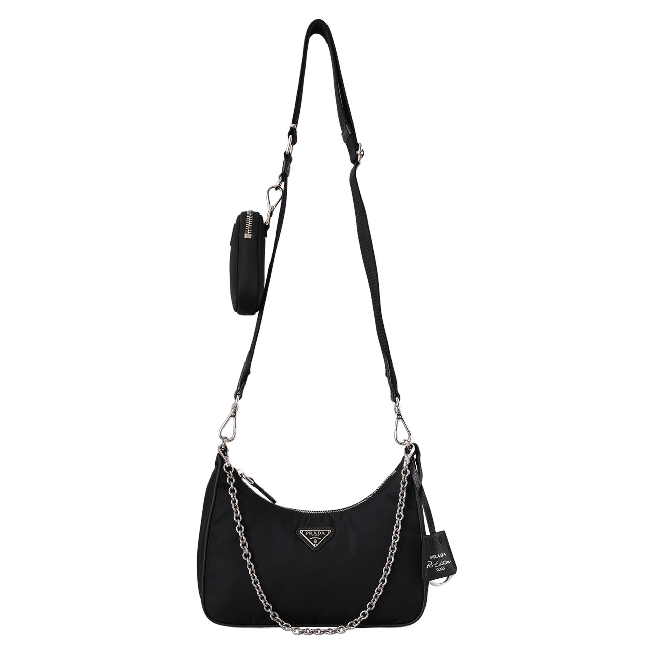 PRADA(USED)프라다 리나일론 호보백