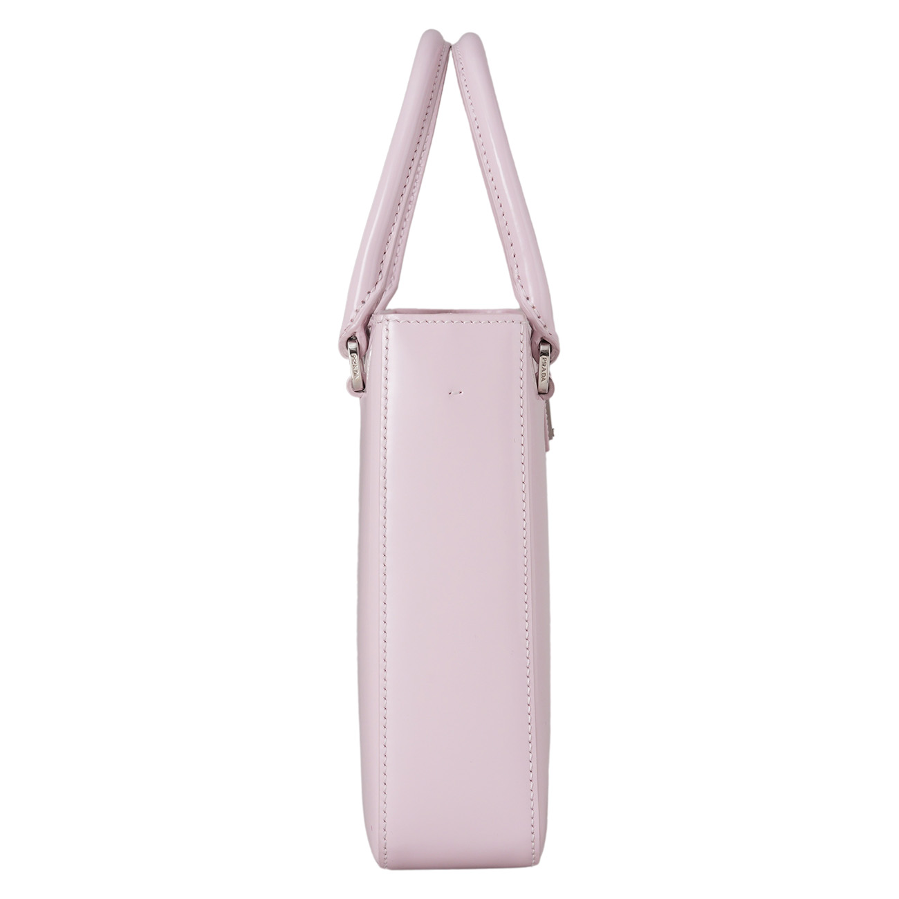 PRADA(USED)프라다 1BA331 스몰 브러쉬드 레더 토트백