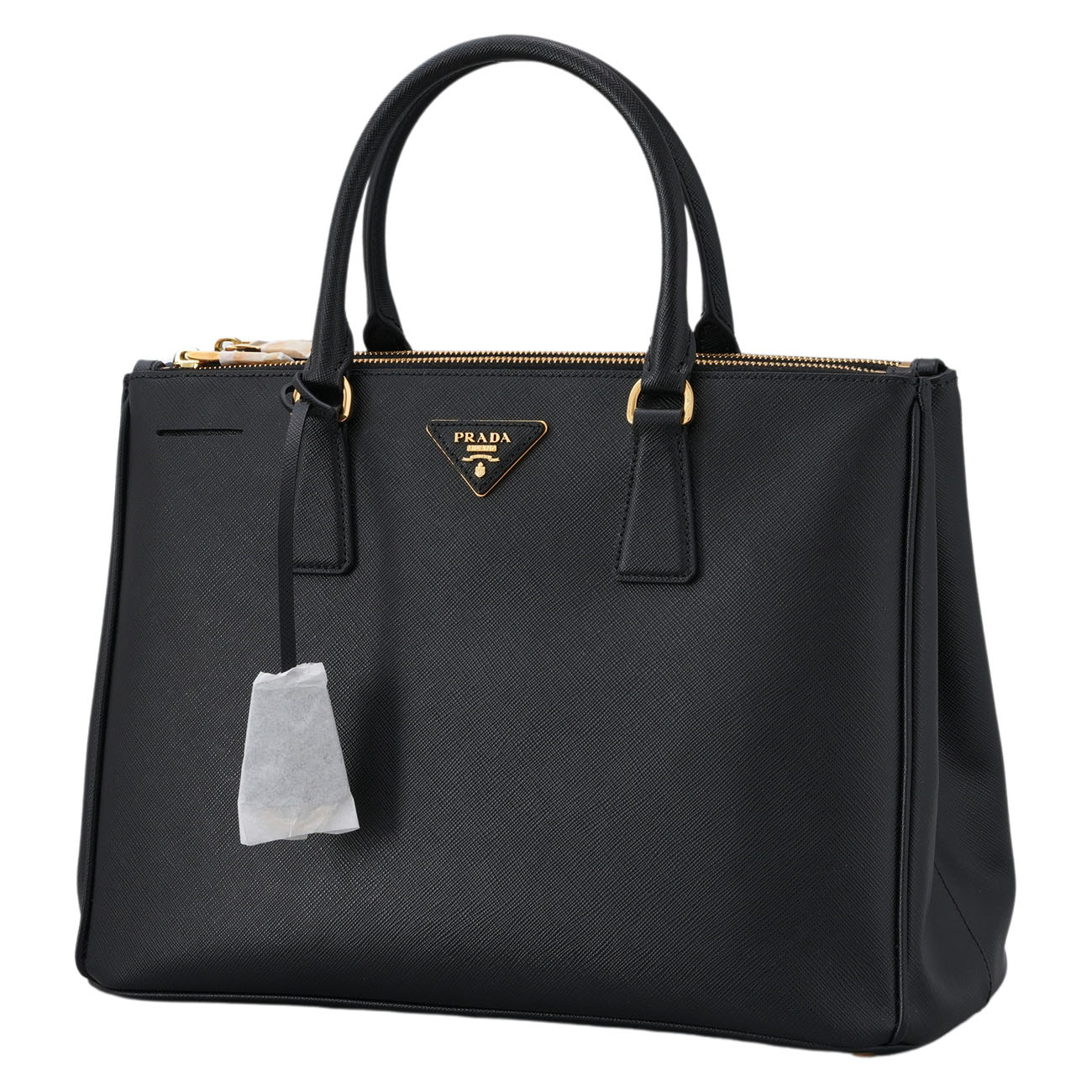 PRADA(USED)프라다 삼각로고 토트겸 숄더백