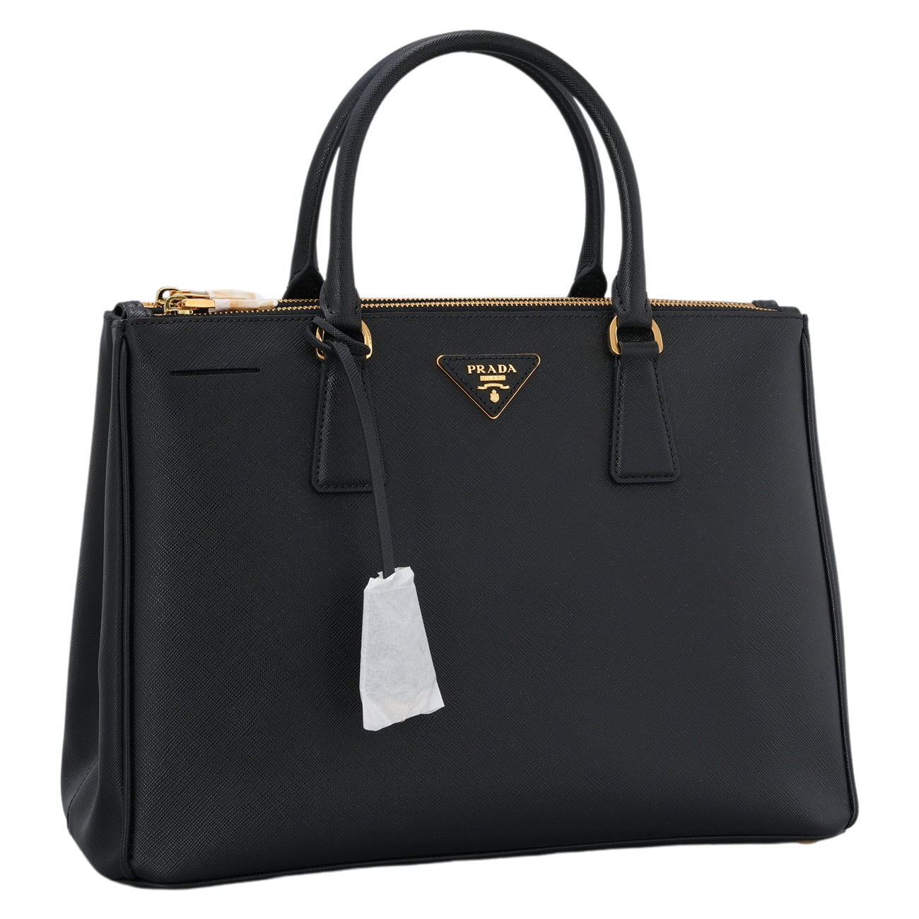 PRADA(USED)프라다 삼각로고 토트겸 숄더백