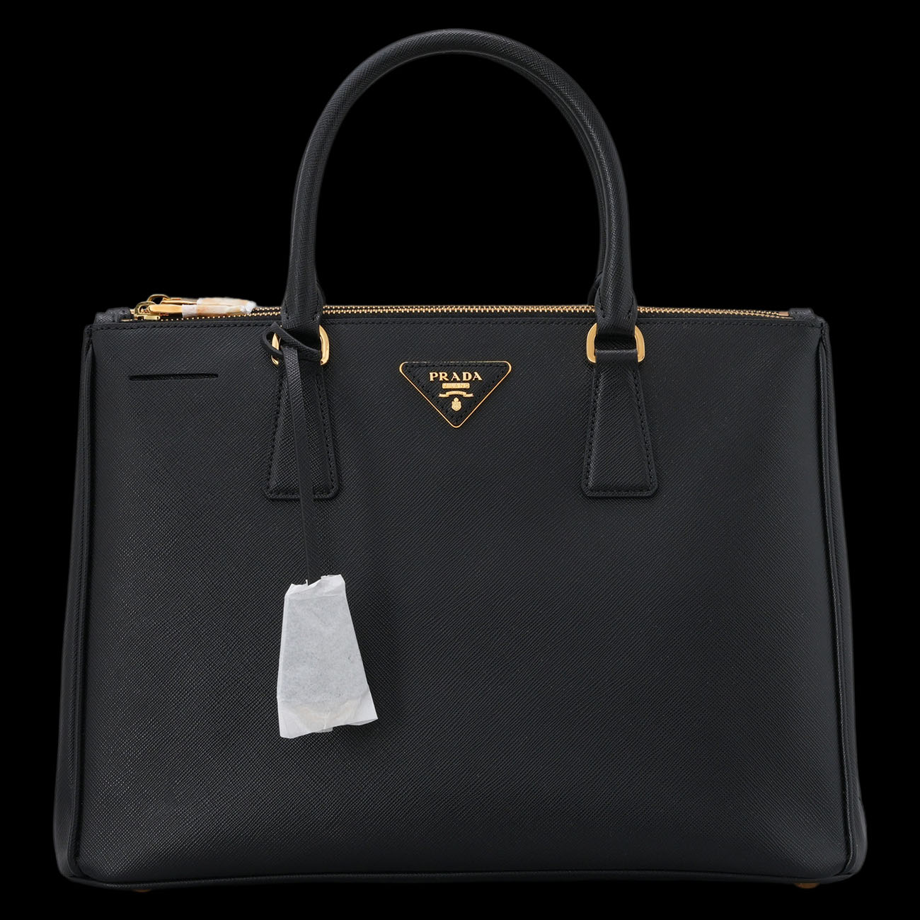 PRADA(USED)프라다 삼각로고 토트겸 숄더백