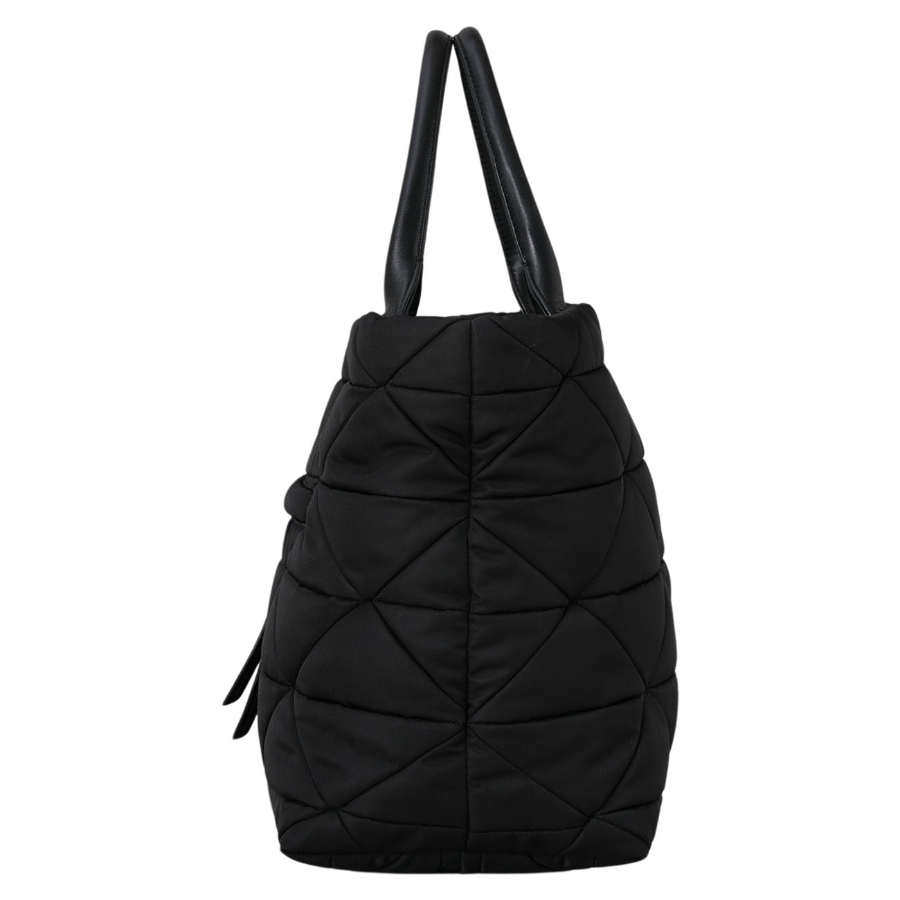 PRADA(USED)프라다 1BG435 리나일론 미디엄 패딩 토트백