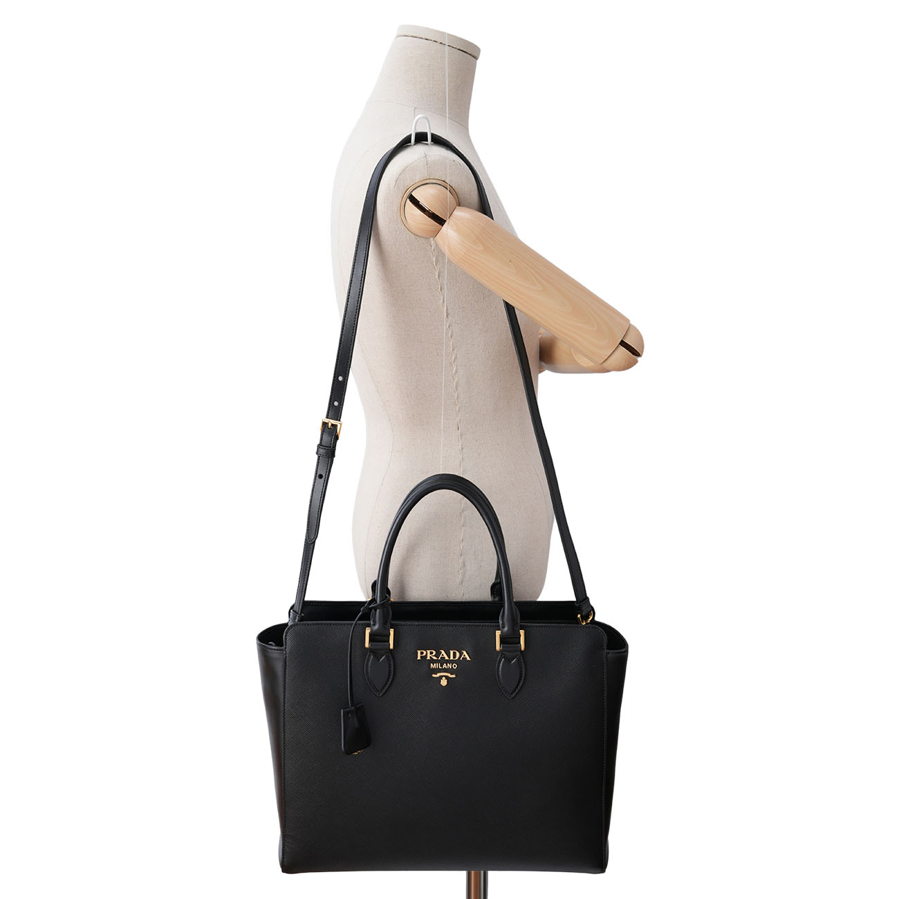 PRADA(USED)프라다 1BA229 사피아노 토트백