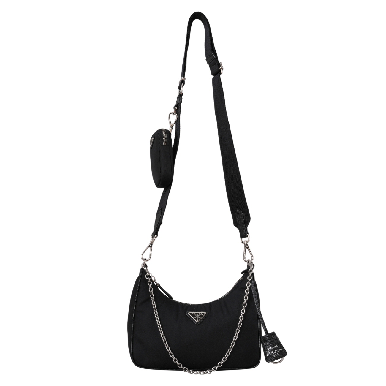 PRADA(USED)프라다 1BH204 테수토 호보백