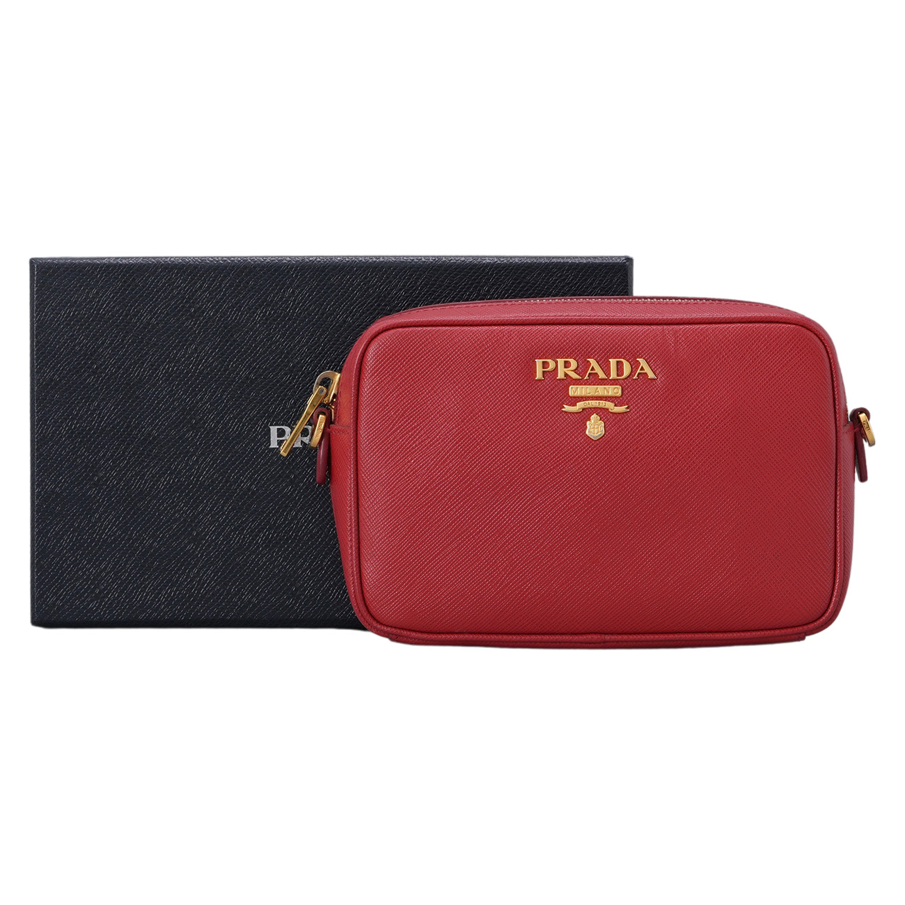 PRADA(USED)프라다 1NF006 사피아노 크로스백