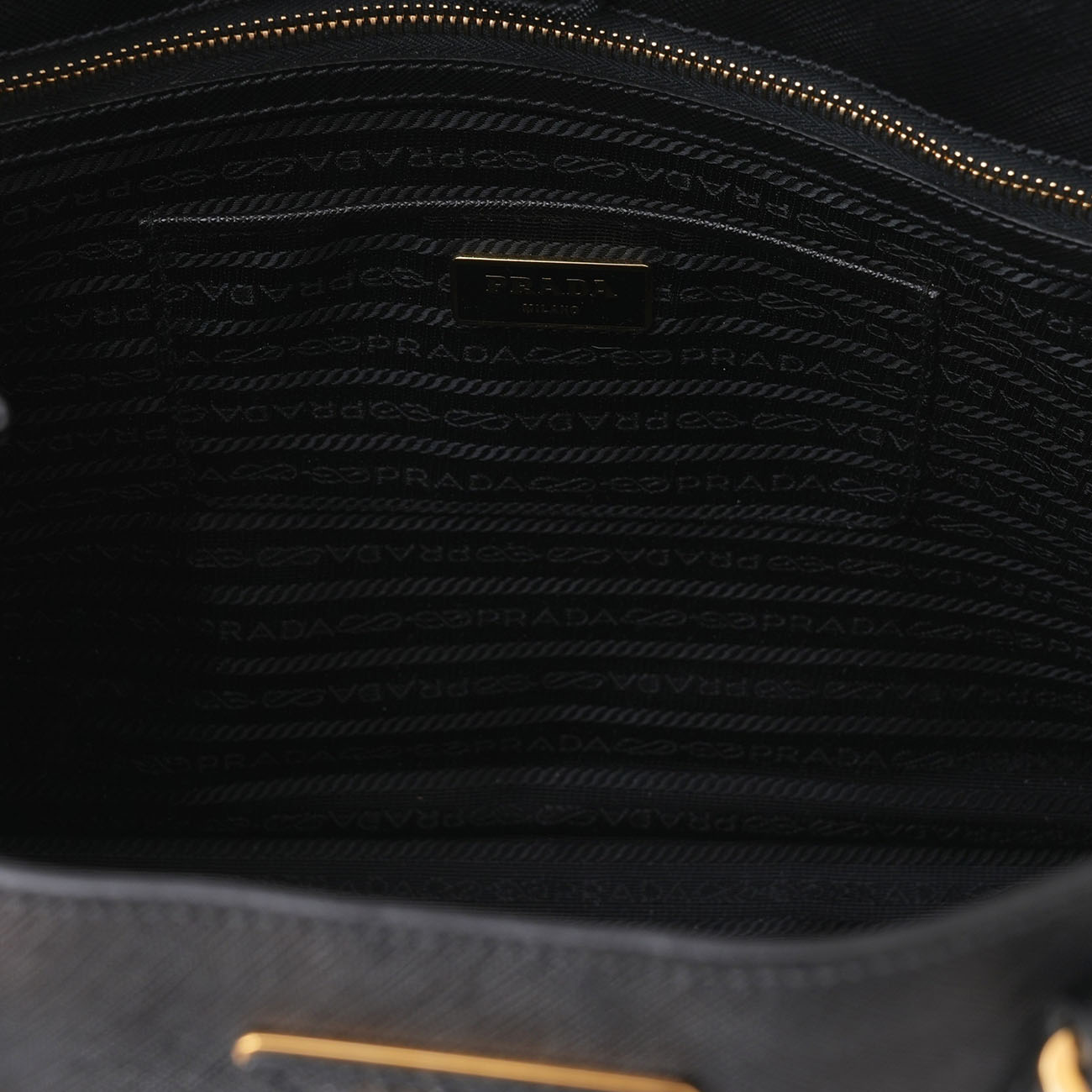 PRADA(USED)프라다 BN1844 사피아노 럭스 토트백