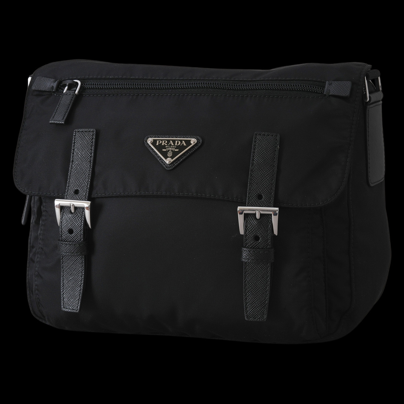 PRADA(USED)프라다 1BD953 리나일론 메신저백