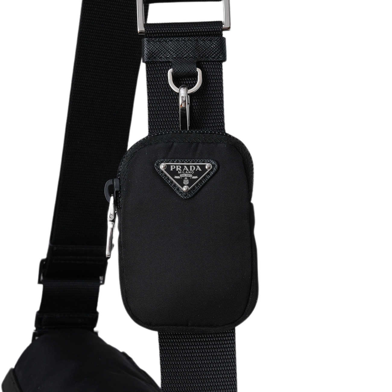 PRADA(USED)프라다 1BD953 리나일론 메신저백