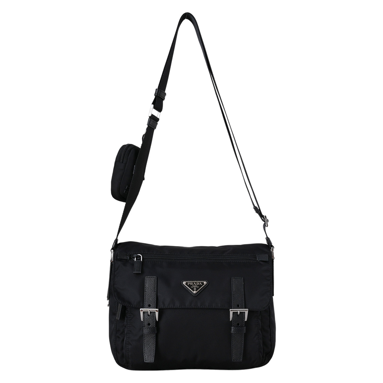 PRADA(USED)프라다 1BD953 리나일론 메신저백