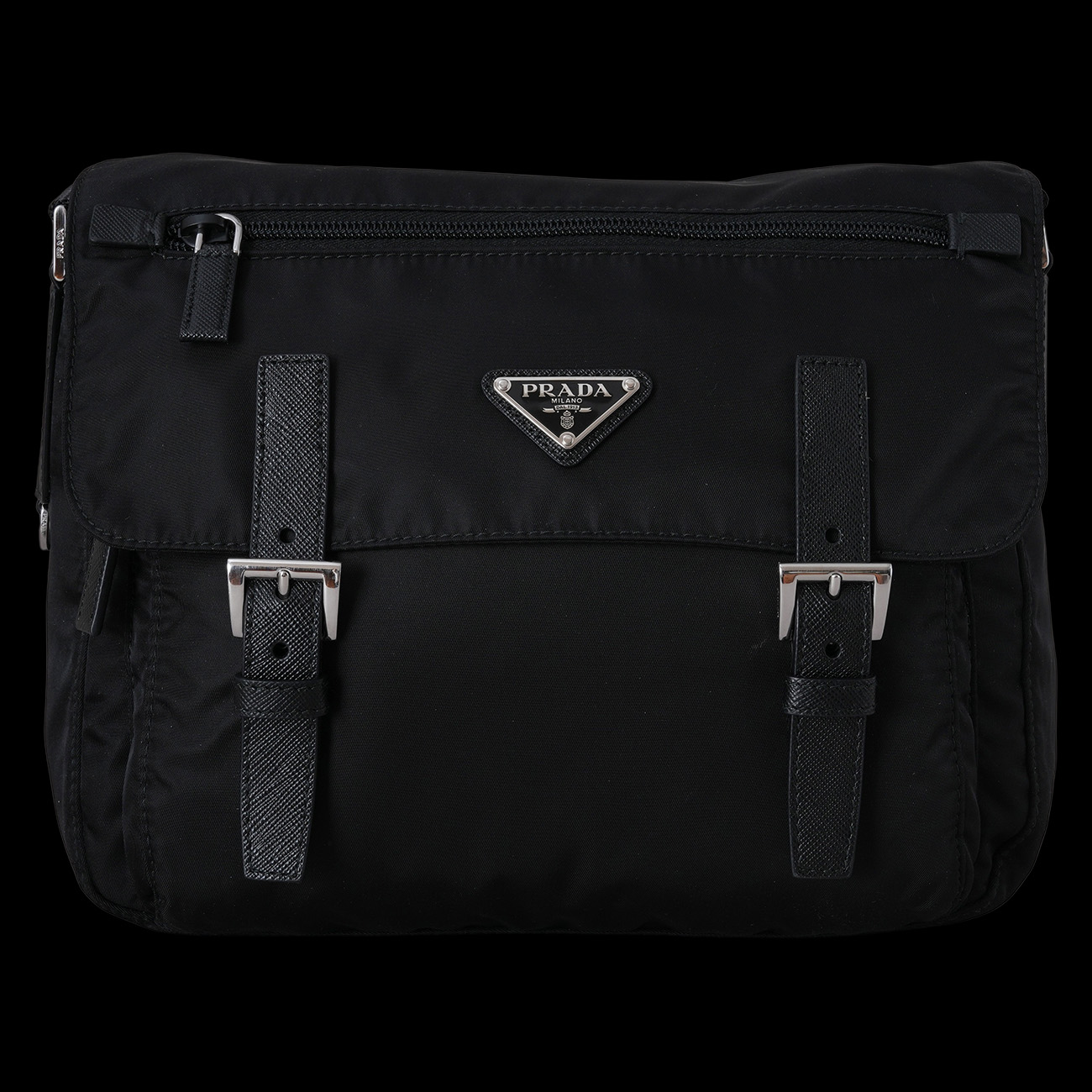 PRADA(USED)프라다 1BD953 리나일론 메신저백
