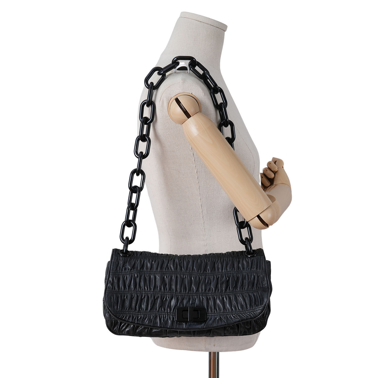 PRADA(USED)프라다 BR4851 고프레 체인 숄더백