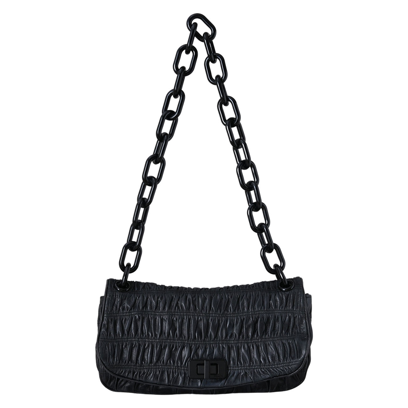 PRADA(USED)프라다 BR4851 고프레 체인 숄더백