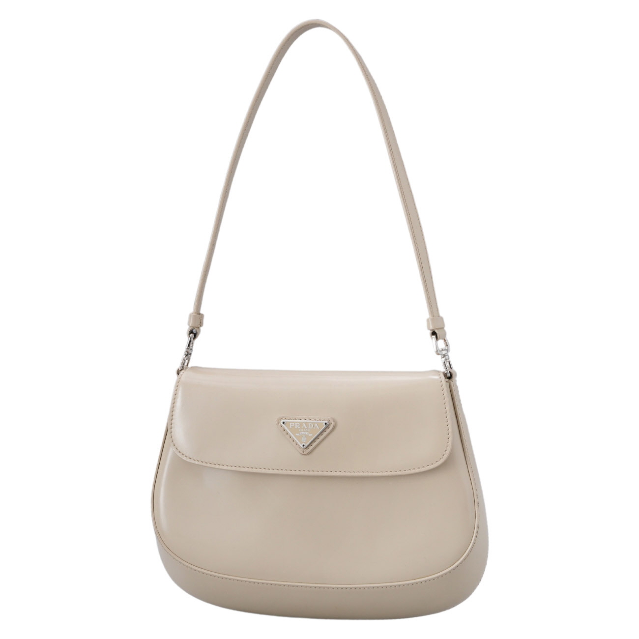 PRADA(USED)프라다 1BD311 클레오 브러시드 가죽 숄더 백