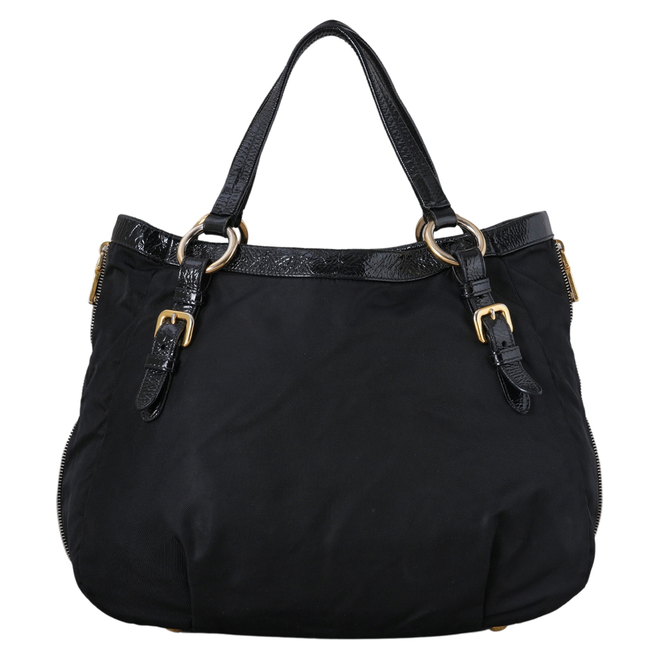PRADA(USED)프라다 나일론 토트백 블랙