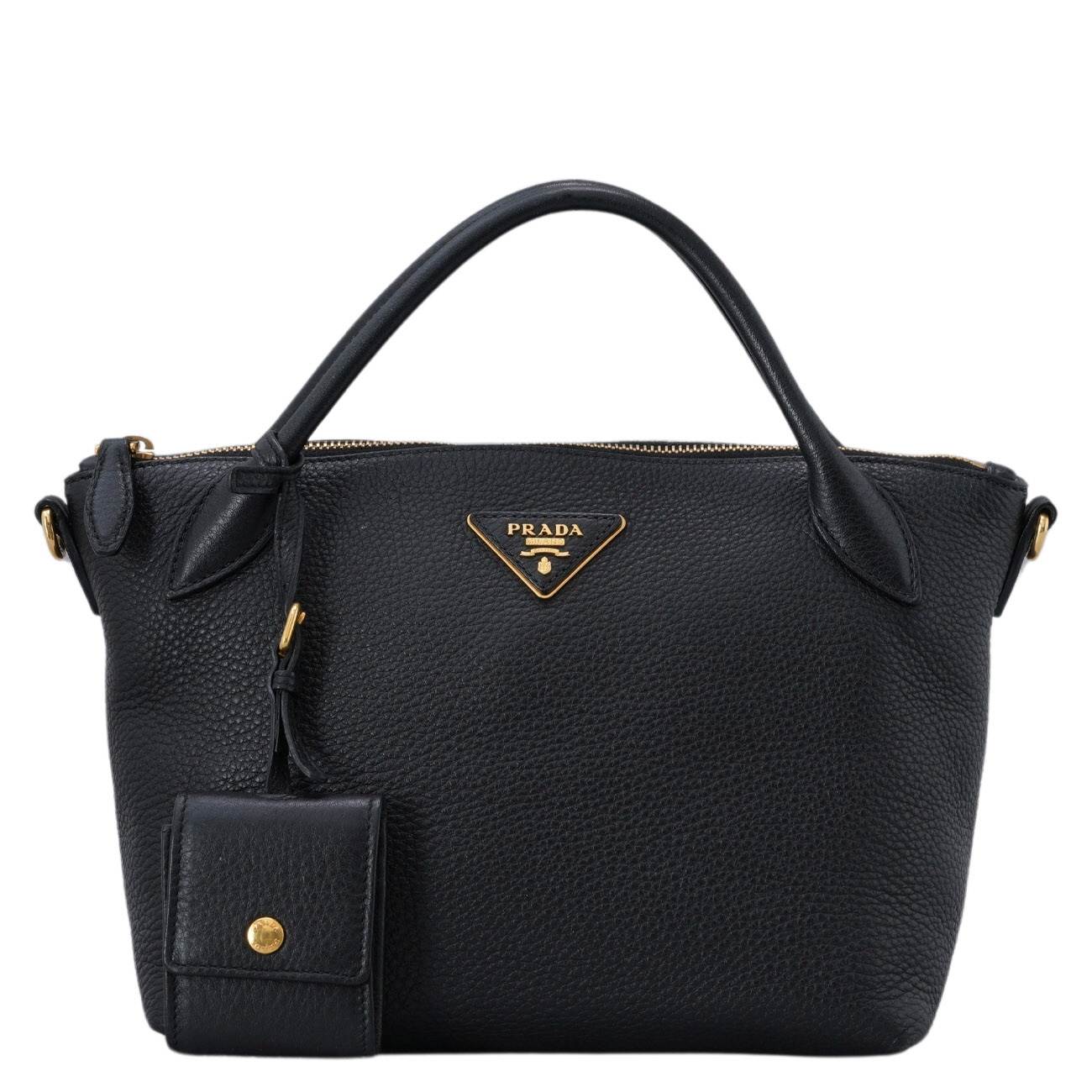 PRADA(USED)프라다 삼각로고 비텔로 다이노 숄더백