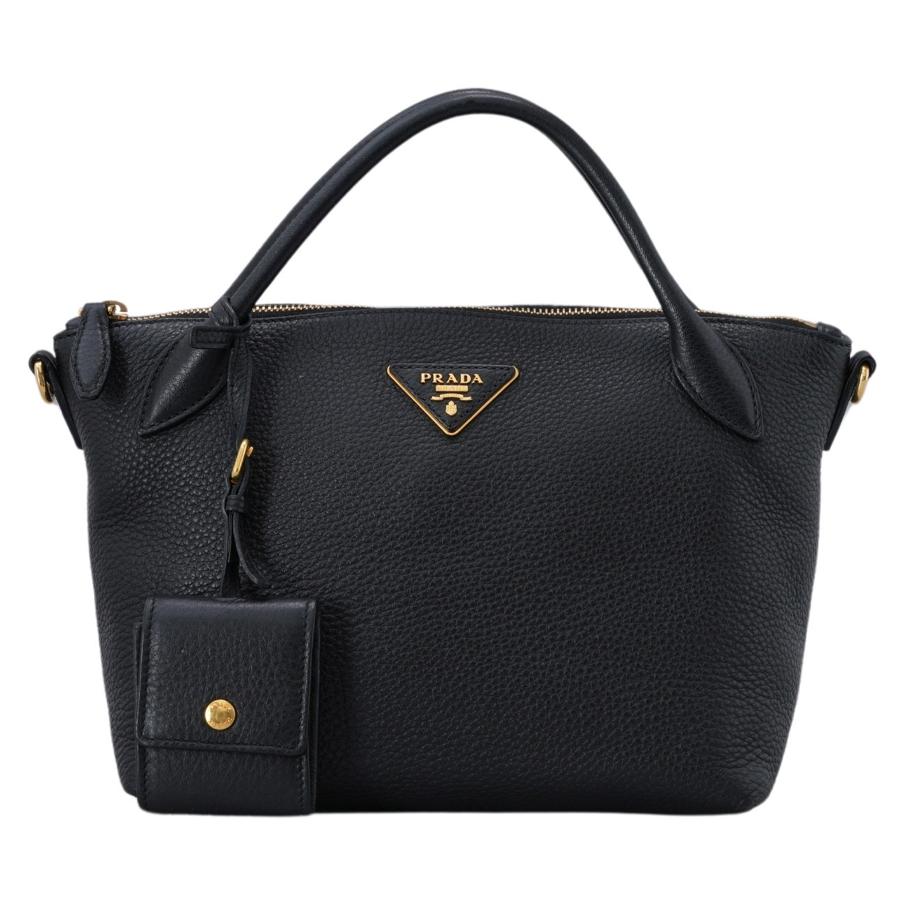 PRADA(USED)프라다 삼각로고 비텔로 다이노 숄더백