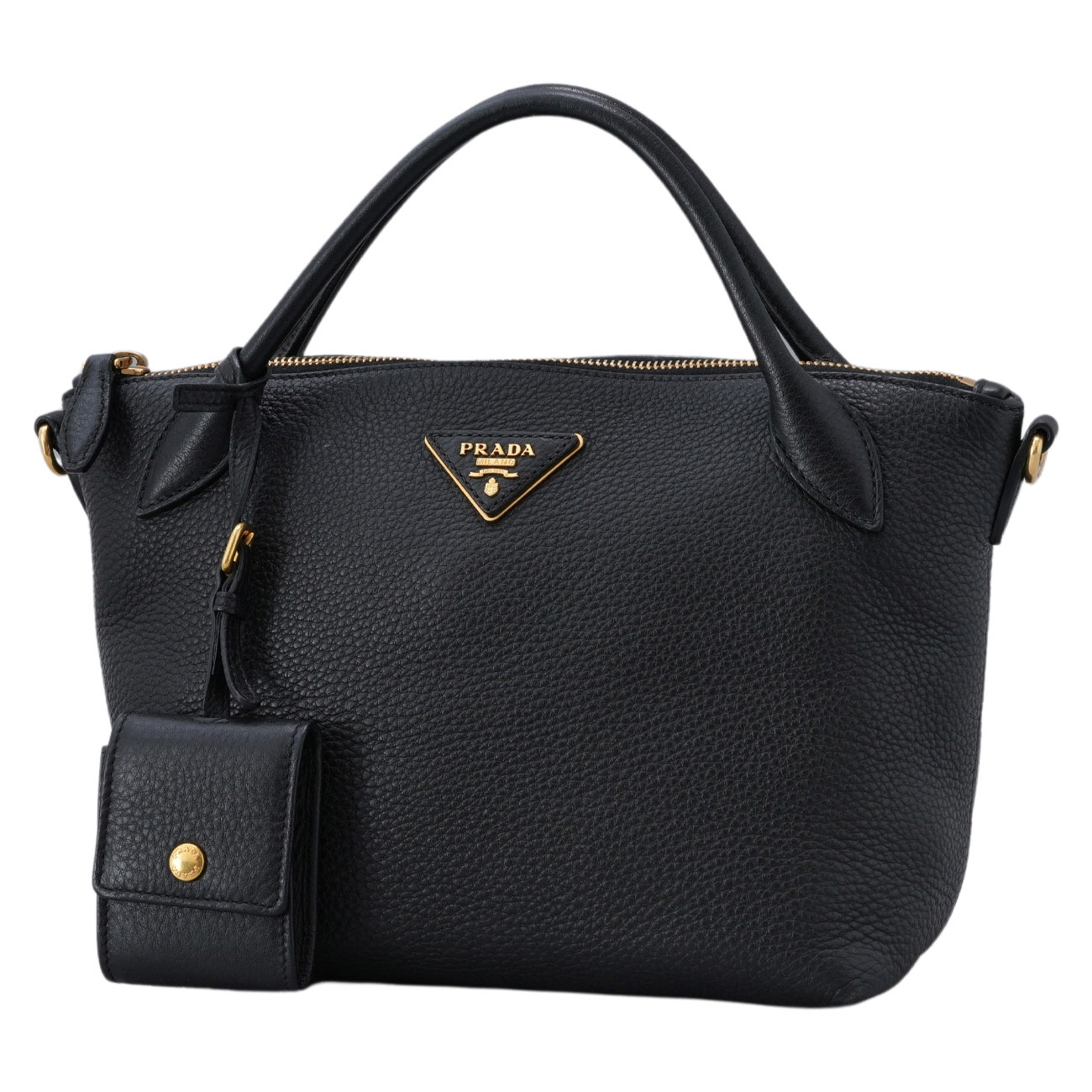 PRADA(USED)프라다 삼각로고 비텔로 다이노 숄더백