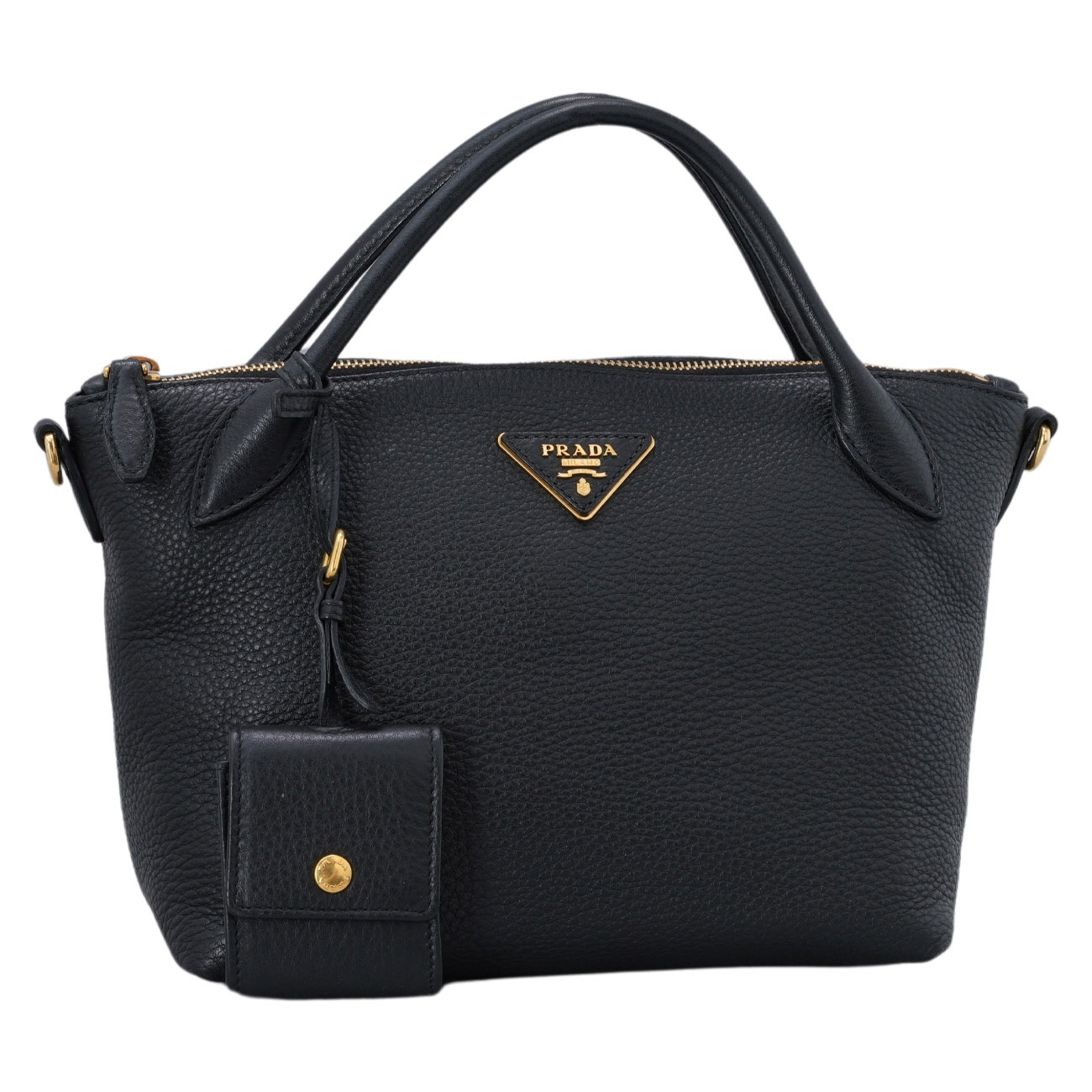 PRADA(USED)프라다 삼각로고 비텔로 다이노 숄더백