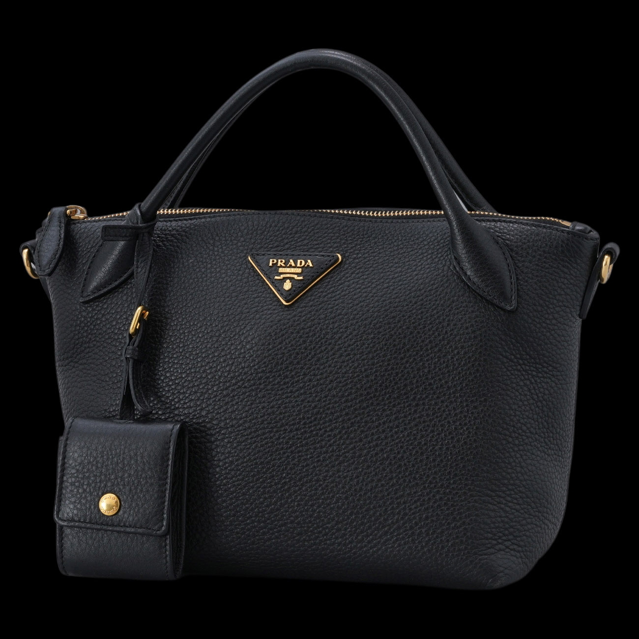 PRADA(USED)프라다 삼각로고 비텔로 다이노 숄더백