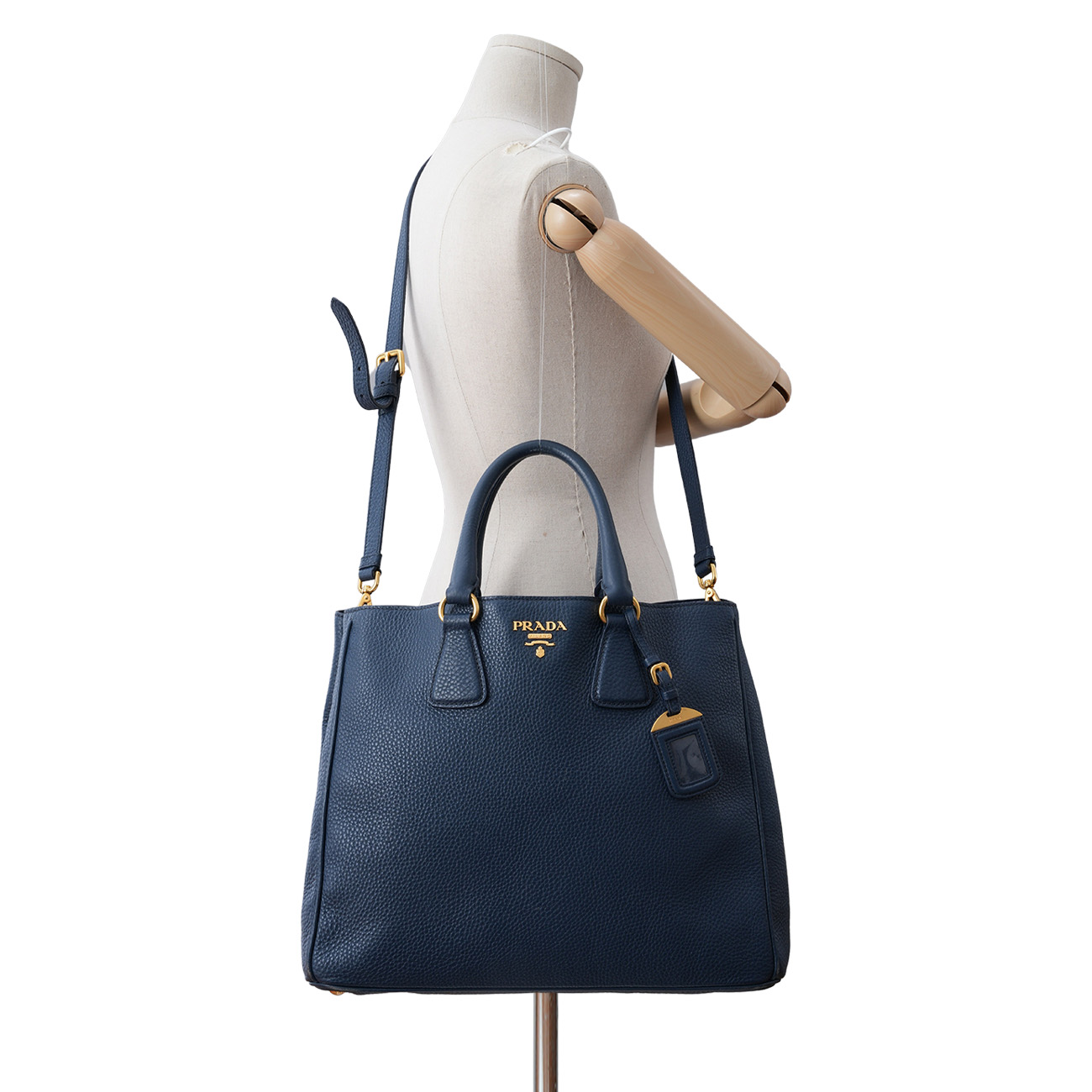 PRADA(USED)프라다 BN2423 비텔로 다이노 토트겸 숄더백