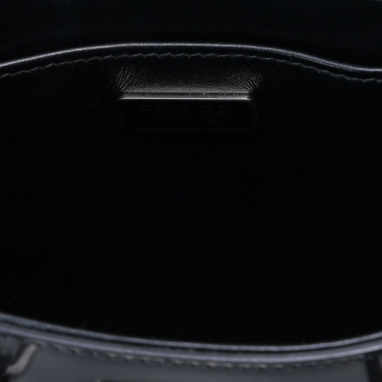 PRADA(USED)프라다 브러시드 미니 토트겸 숄더백