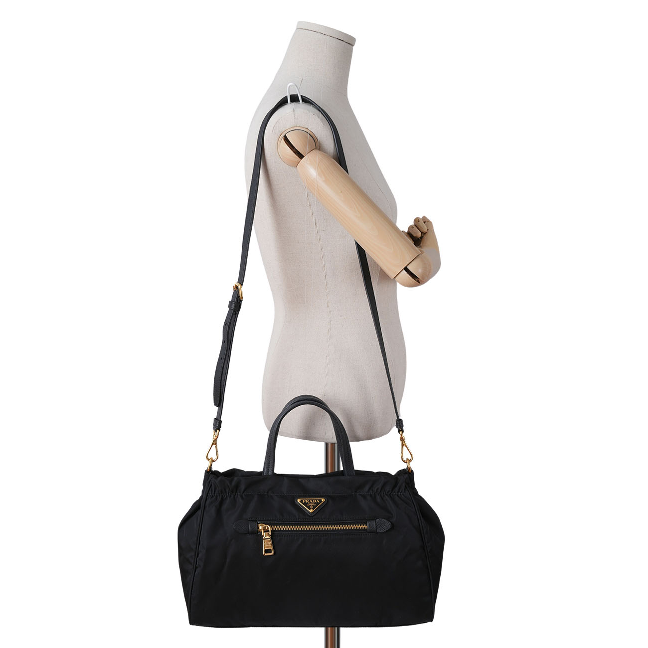 PRADA(USED)프라다 나일론 토트 겸 숄더백