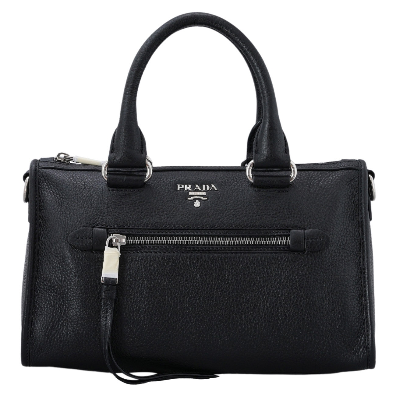 PRADA(USED)프라다 1BB022  비텔로 피닉스 모터백