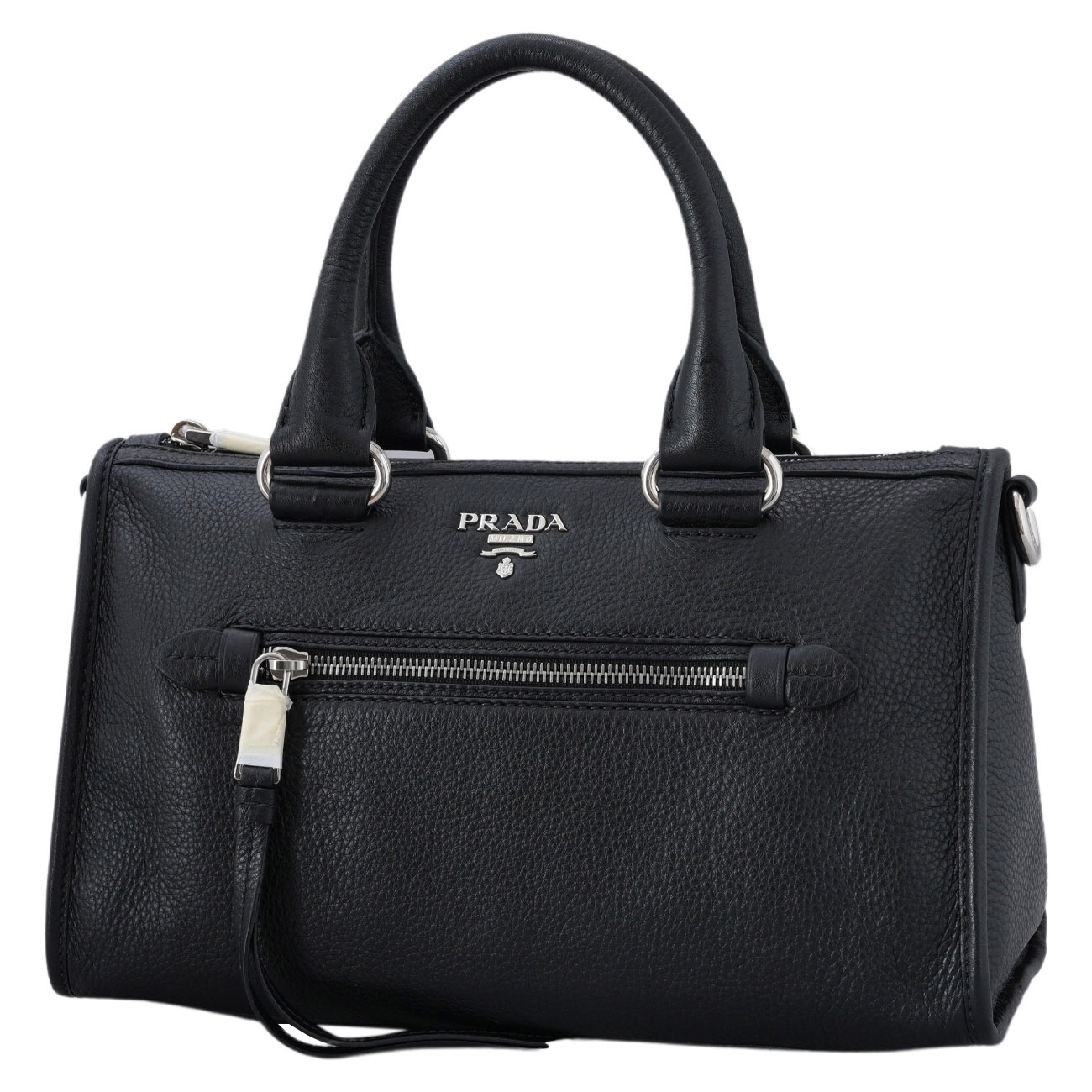 PRADA(USED)프라다 1BB022  비텔로 피닉스 모터백