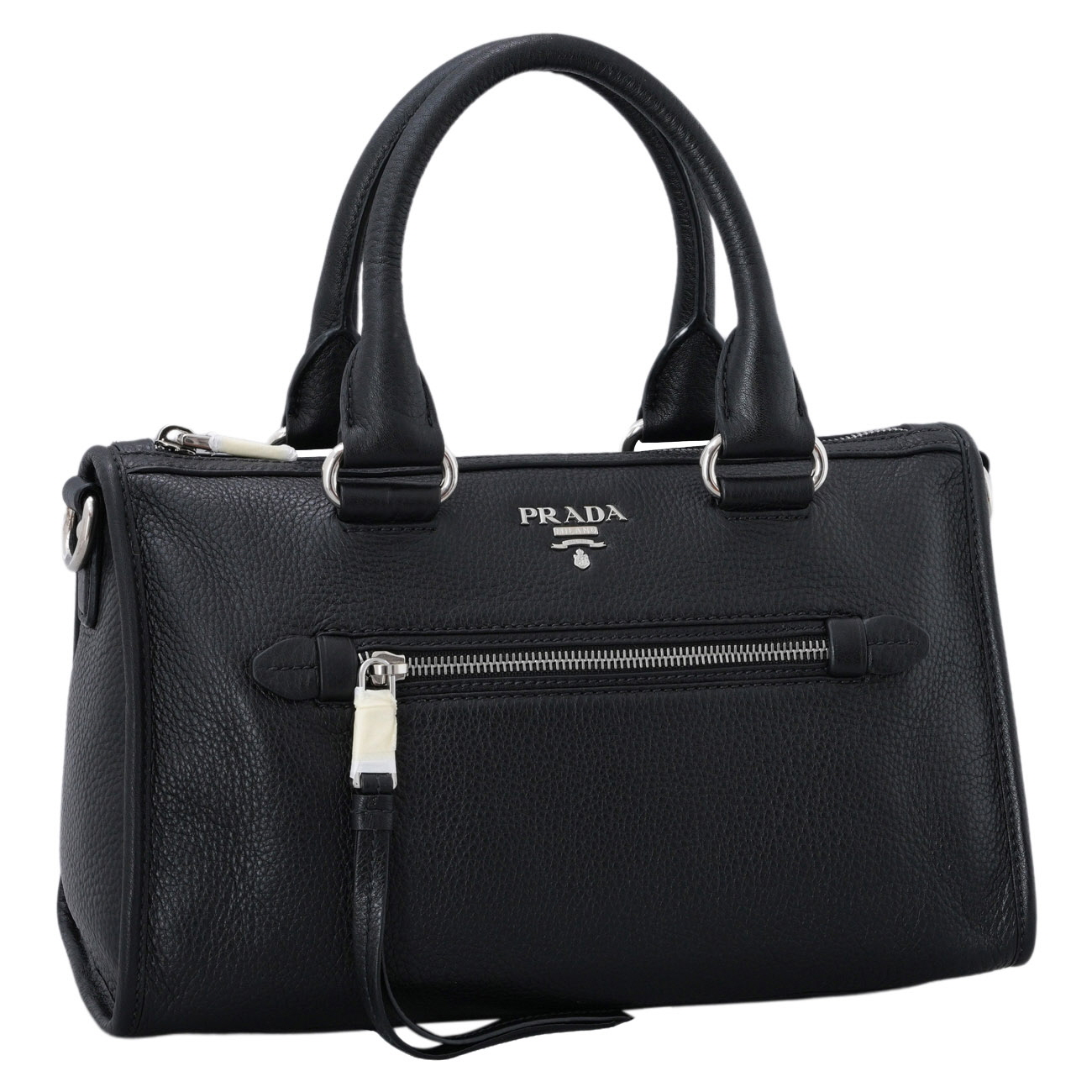PRADA(USED)프라다 1BB022  비텔로 피닉스 모터백