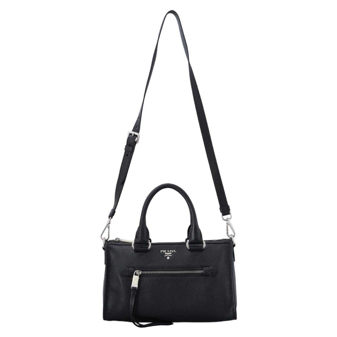 PRADA(USED)프라다 1BB022  비텔로 피닉스 모터백