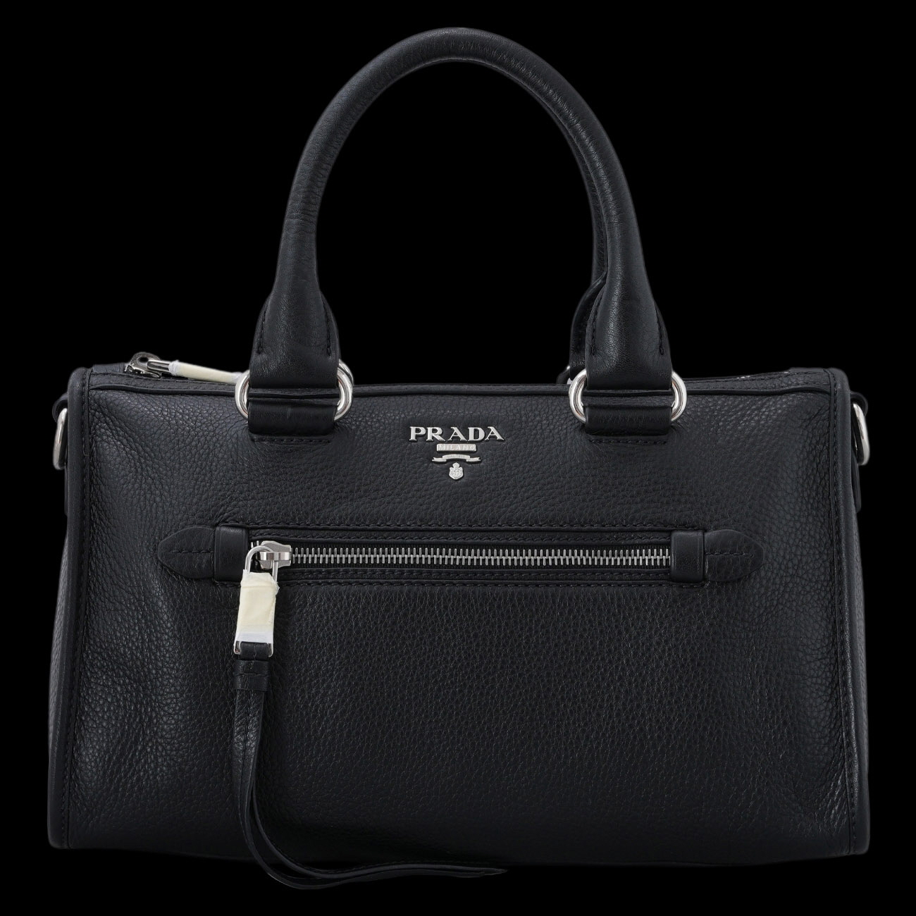 PRADA(USED)프라다 1BB022  비텔로 피닉스 모터백