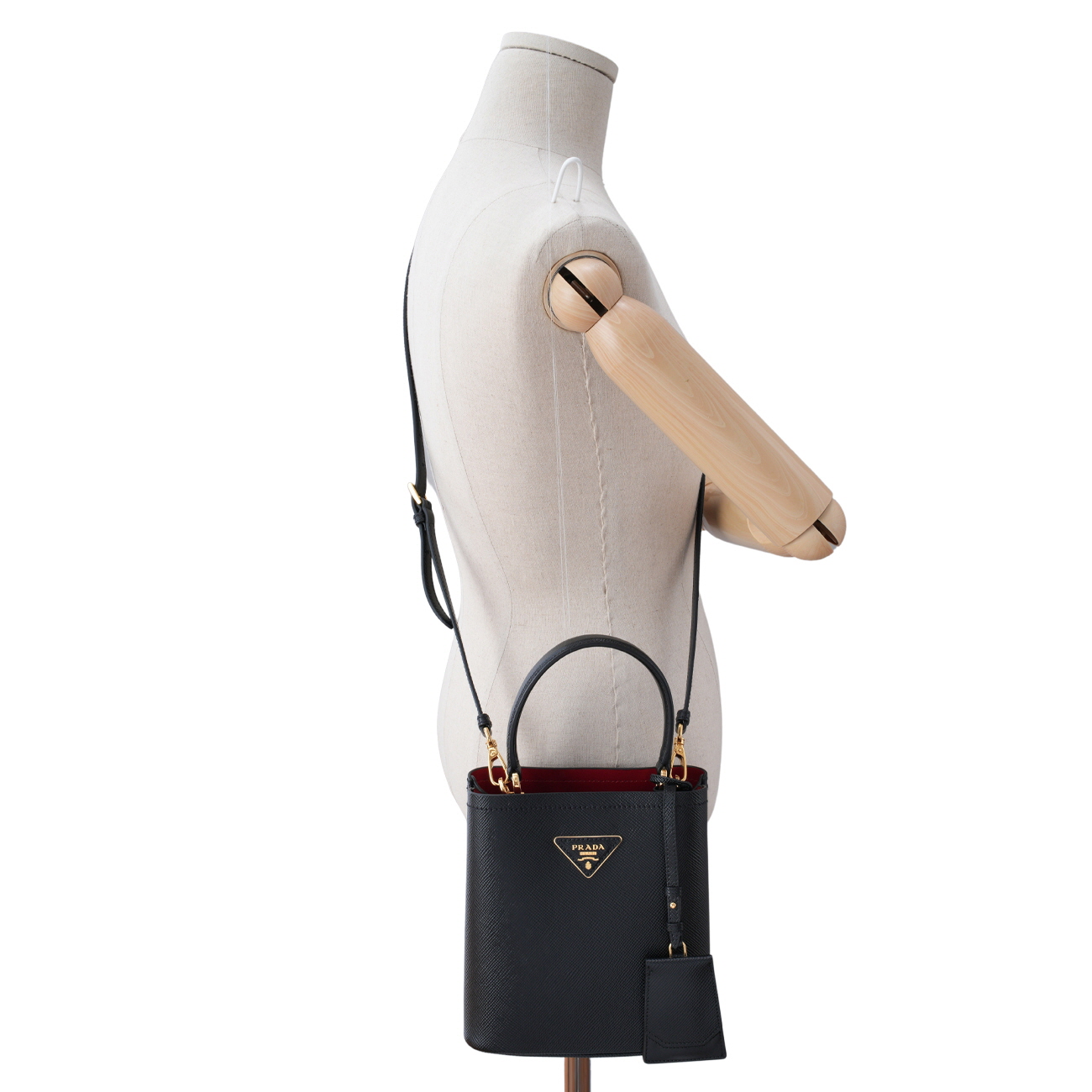 PRADA(USED)프라다 사피아노 파니에 토트백