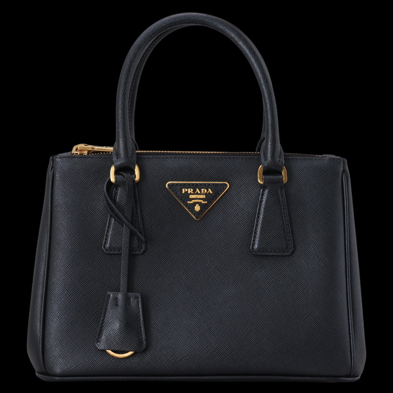 PRADA(USED)프라다 1BA896 사피아노 갤러리아 토트백