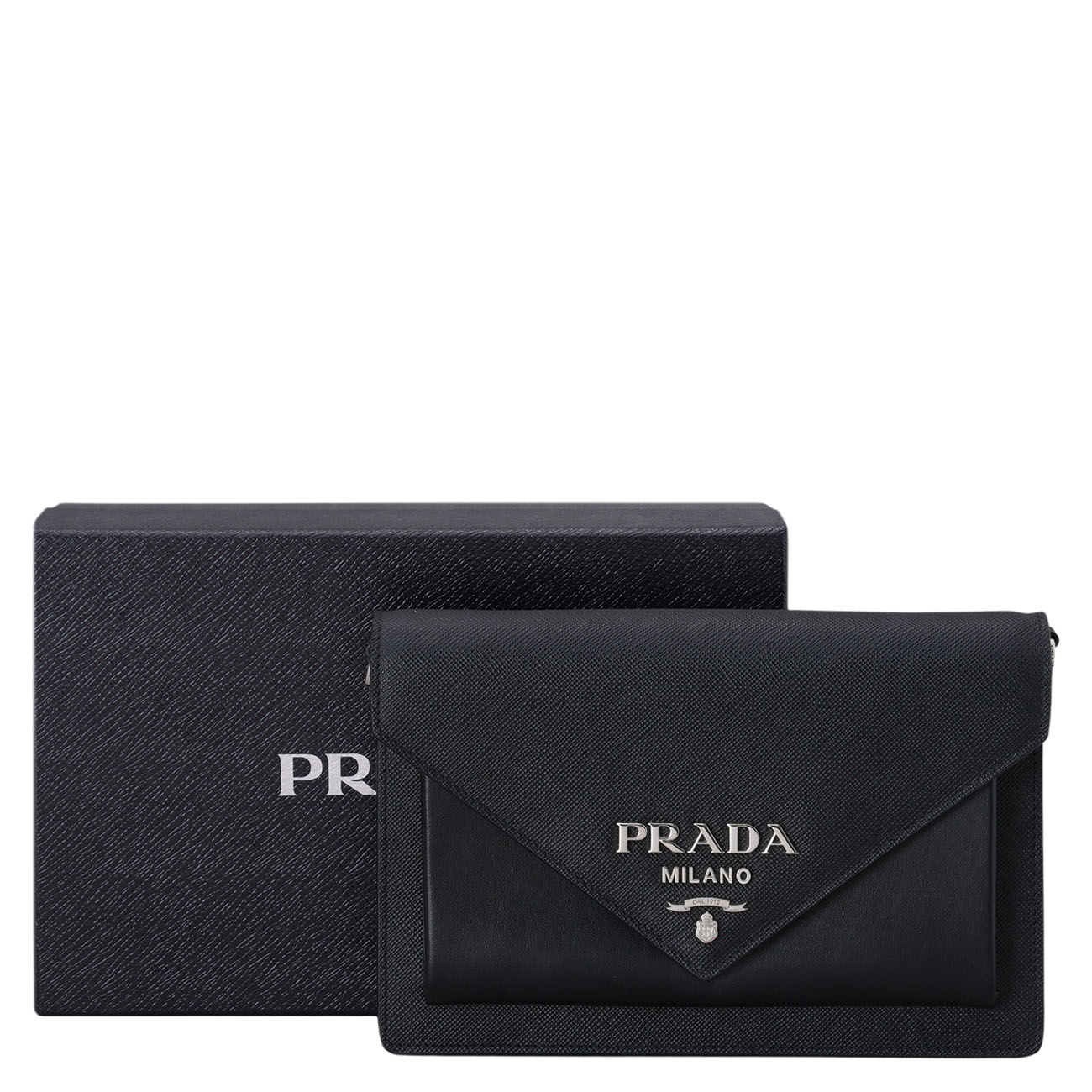 PRADA(USED)프라다 사피아노 엔벨로프 숄더백