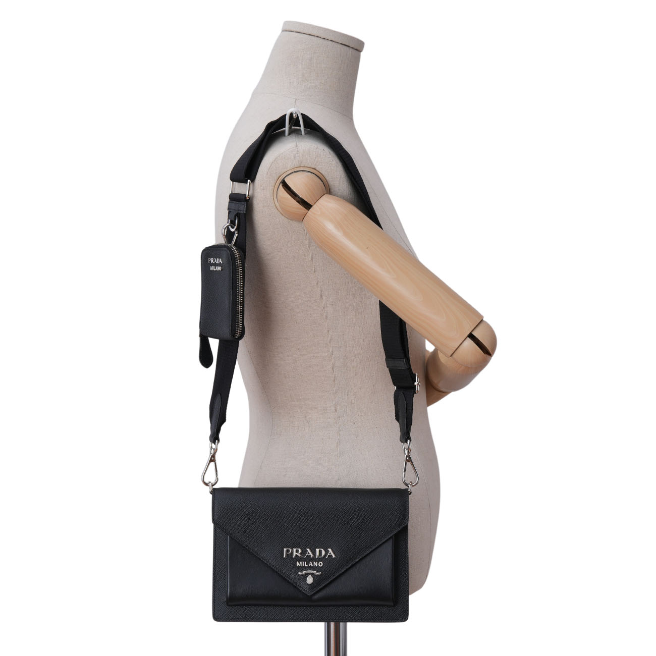 PRADA(USED)프라다 사피아노 엔벨로프 숄더백