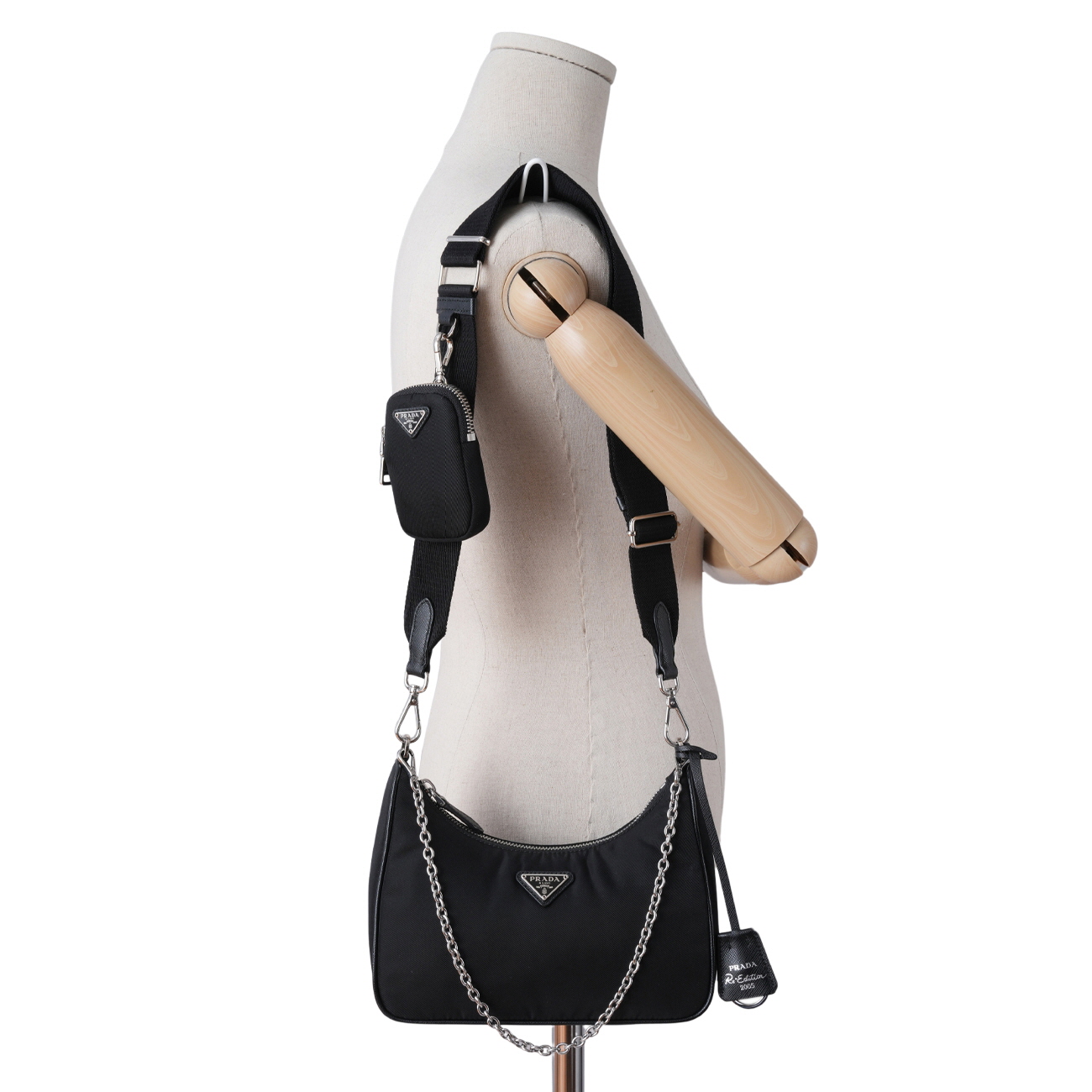 PRADA(USED)프라다 1BH204 테수토 호보백