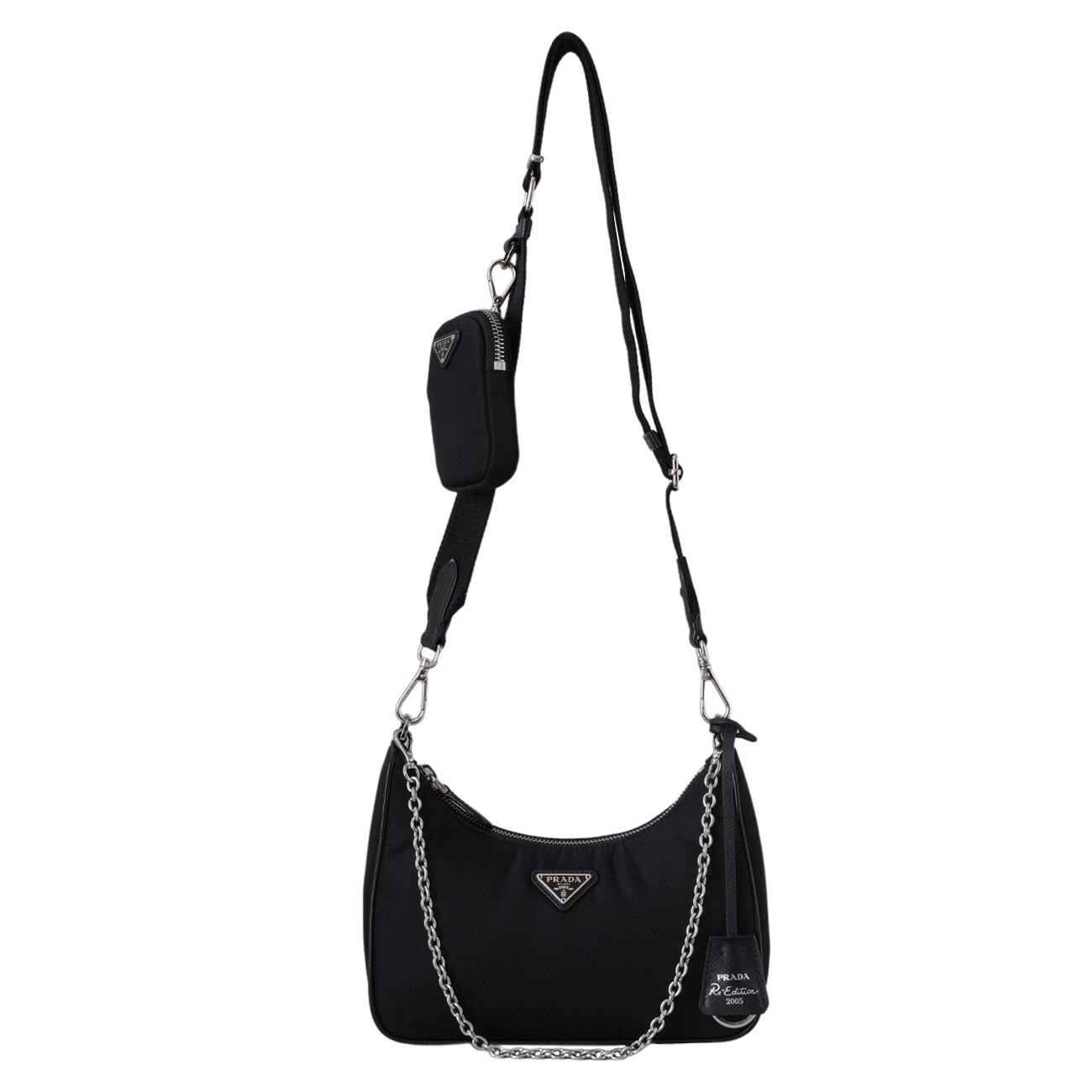 PRADA(USED)프라다 1BH204 테수토 호보백