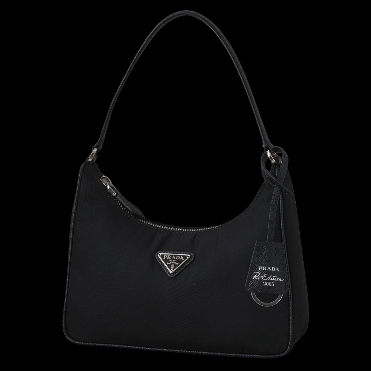 PRADA(USED)프라다 1NE204 리나일론 호보백