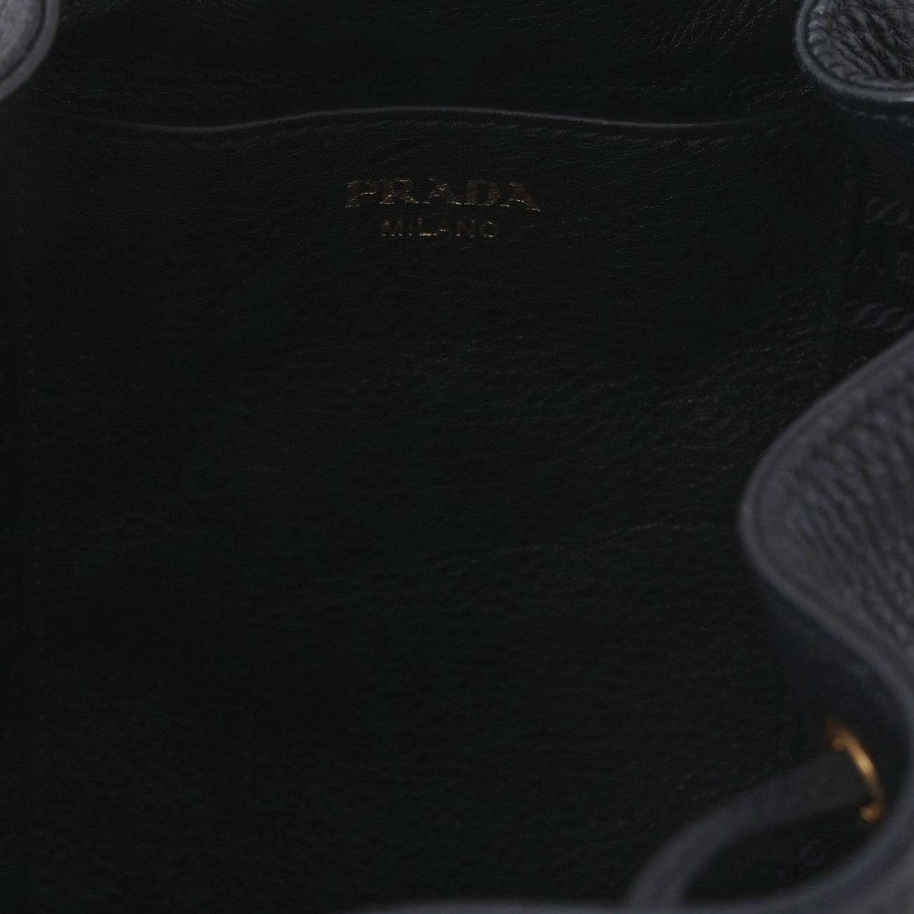 PRADA(USED)프라다 1BE018 비텔로 버킷백