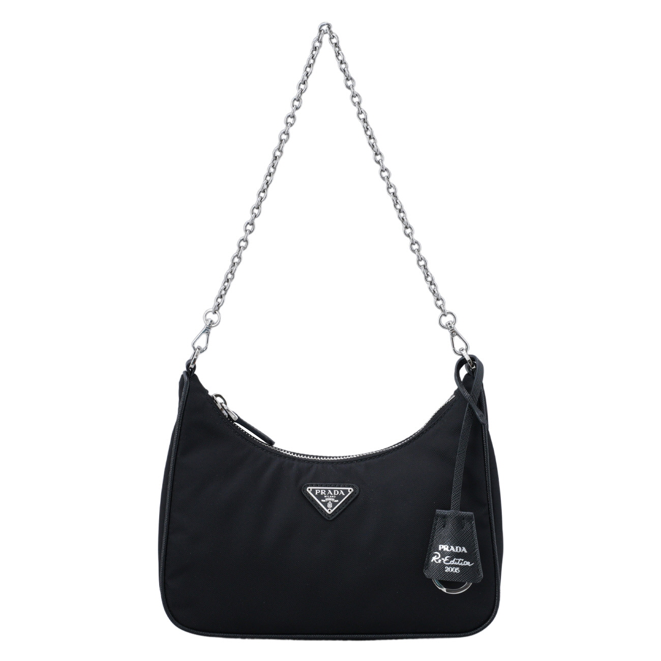 PRADA(USED)프라다 테수토 체인 호보백