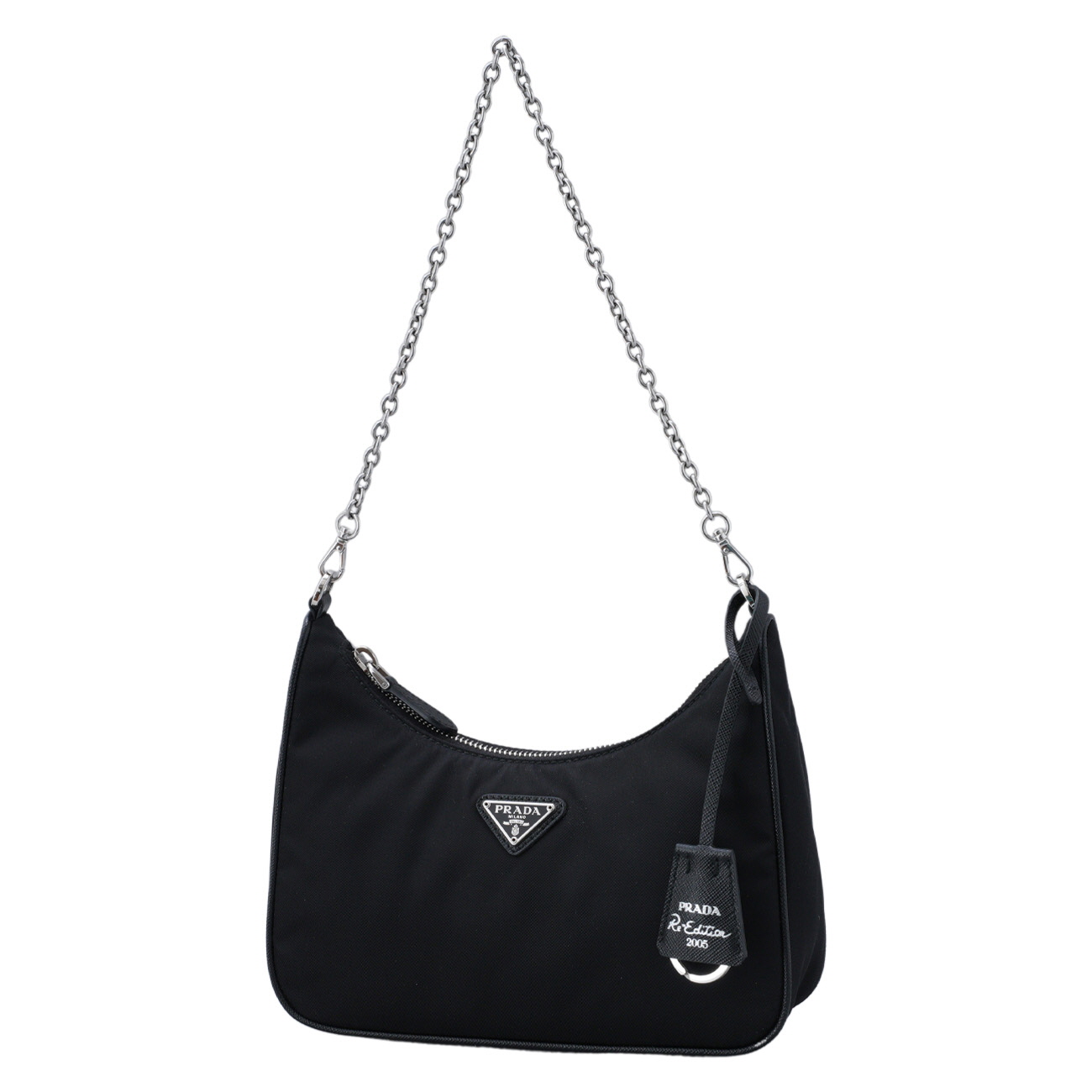 PRADA(USED)프라다 테수토 체인 호보백