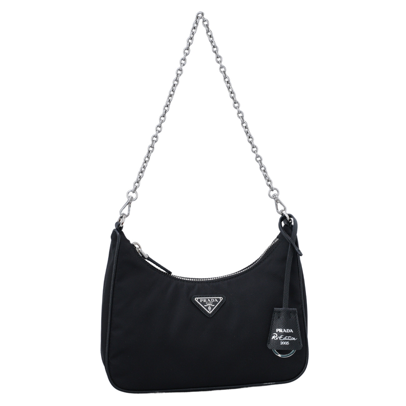 PRADA(USED)프라다 테수토 체인 호보백