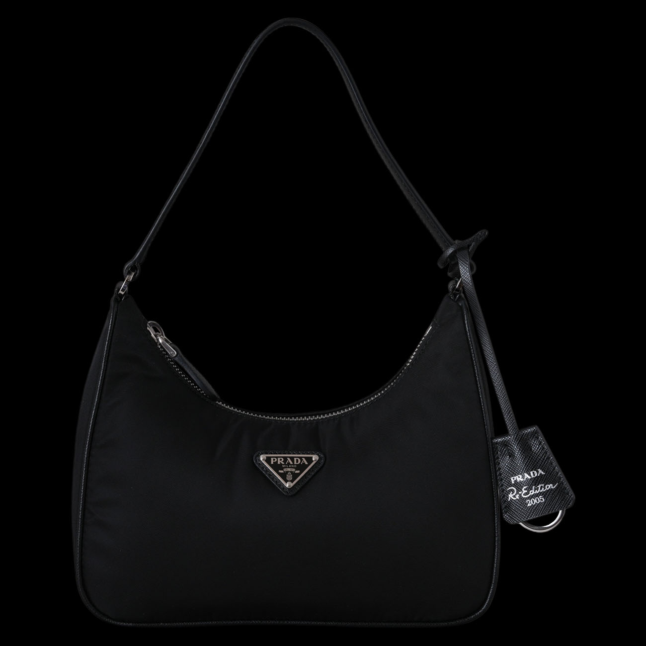 PRADA(USED)프라다 1NE204 리나일론 호보백