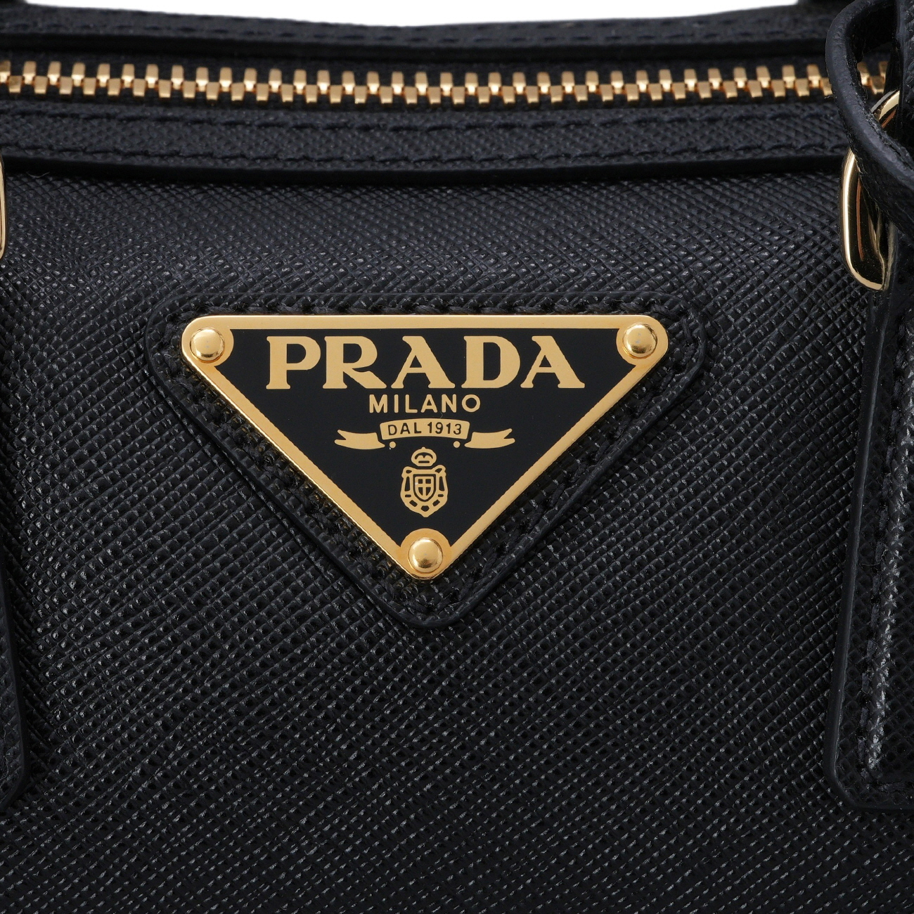 PRADA(USED)프라다 1BB846 사피아노 탑 핸들백
