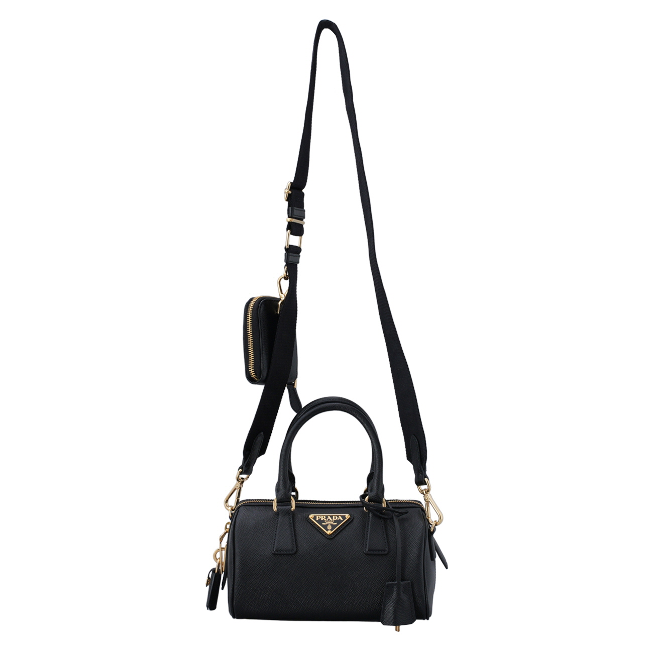 PRADA(USED)프라다 1BB846 사피아노 탑 핸들백