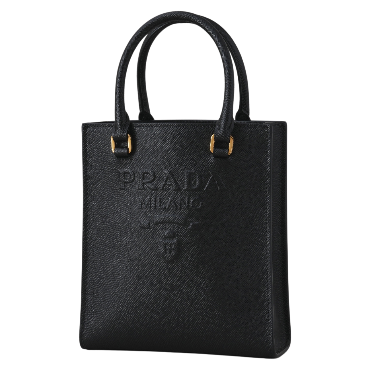PRADA(USED)프라다 1BA333 로고 미니 토트백
