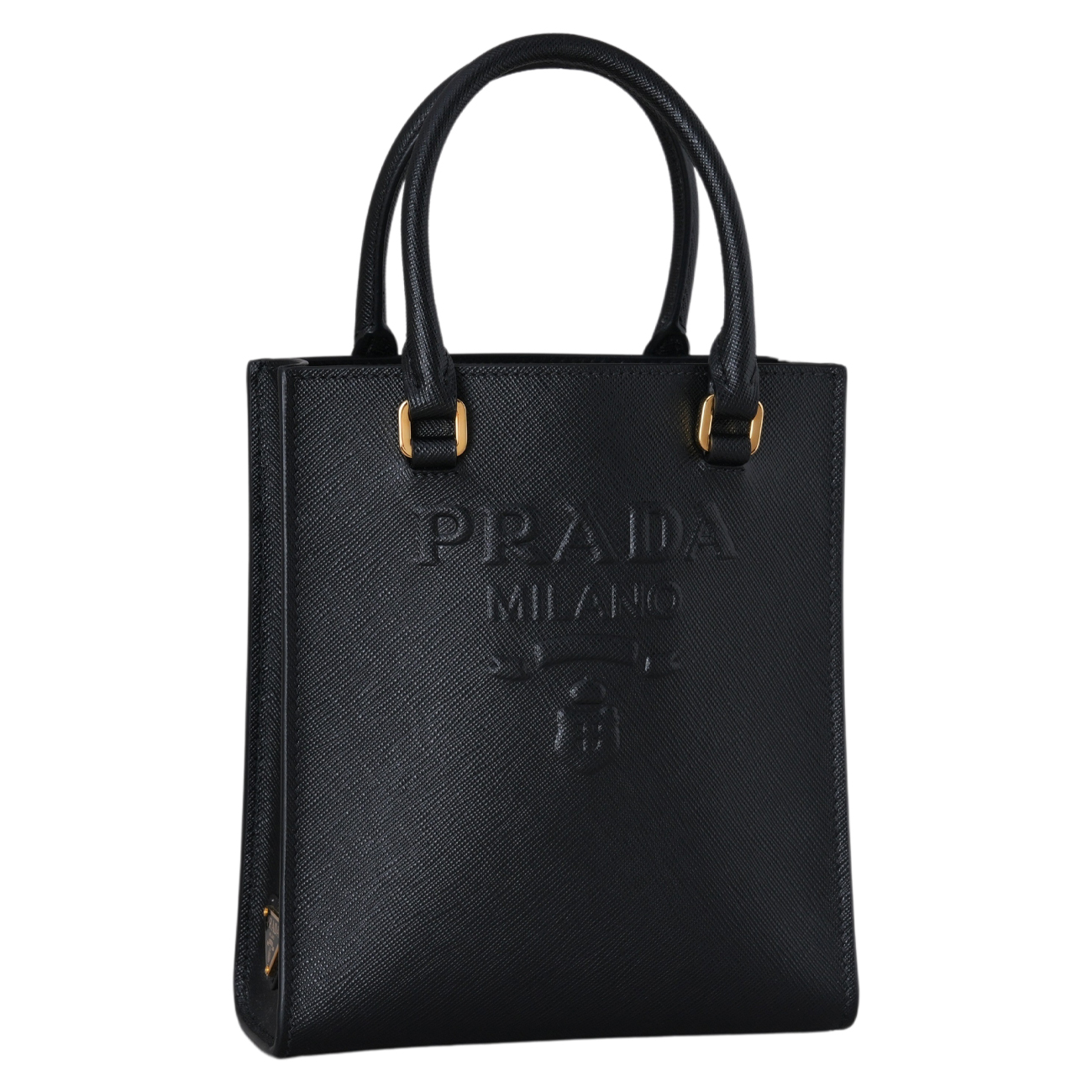 PRADA(USED)프라다 1BA333 로고 미니 토트백