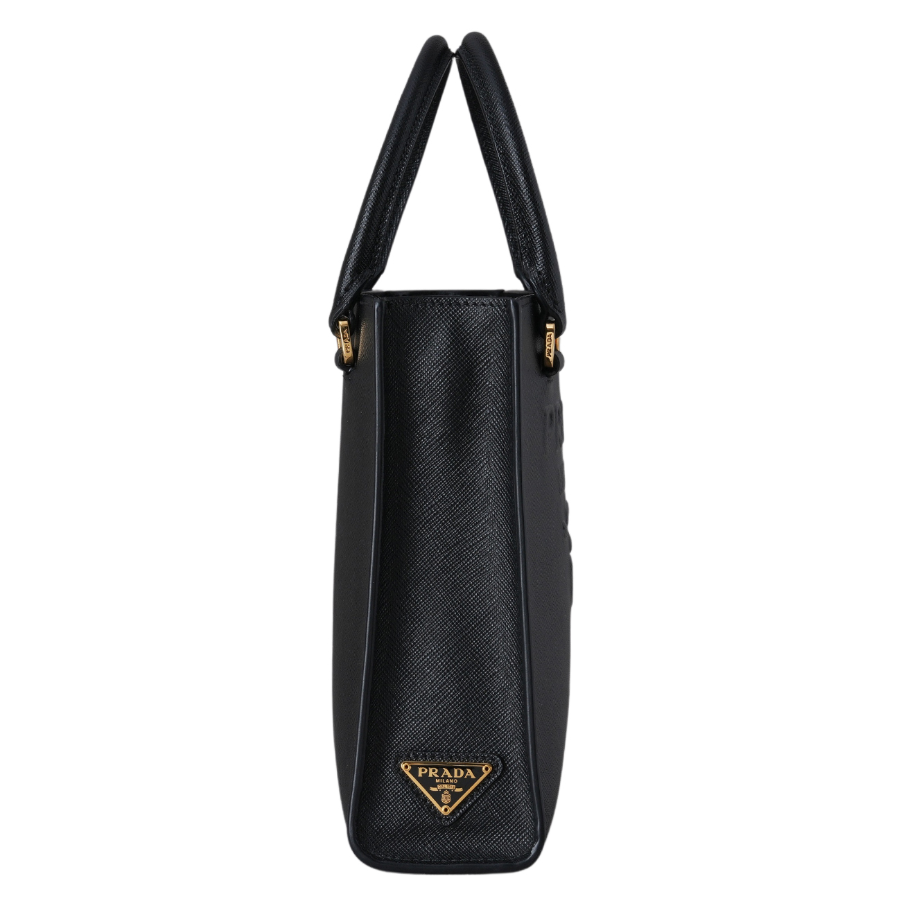 PRADA(USED)프라다 1BA333 로고 미니 토트백