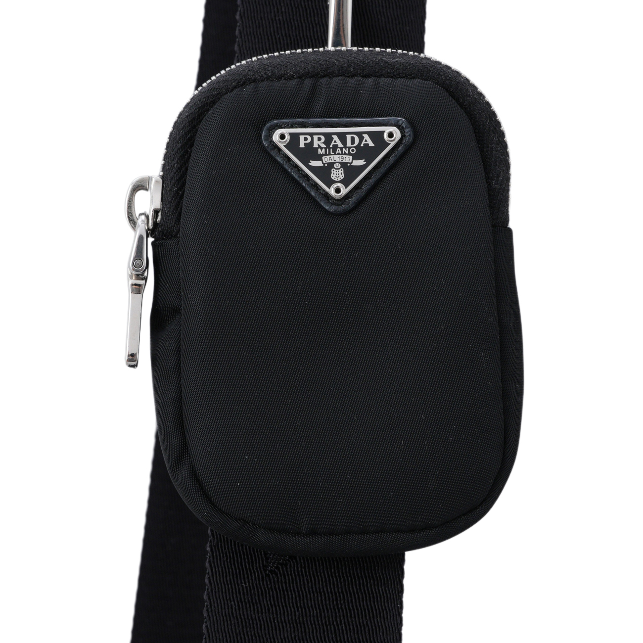 PRADA(USED)프라다 1BC151 리나일론 패딩 호보 백